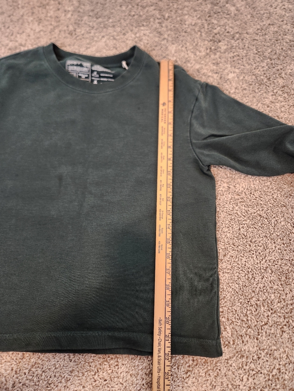Patagonia Regenerative Organic Certified Cotton Essential Pullover Size XS - Picture 10 of 10
